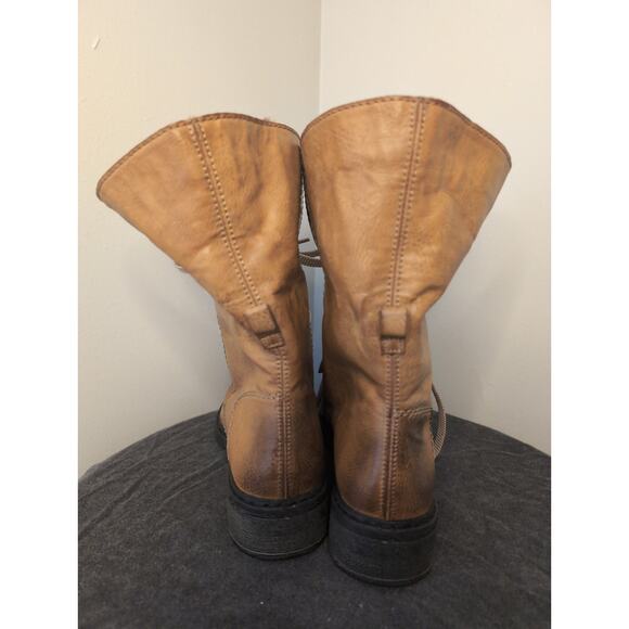 Rieker faux fur cozy warm winter boots 38/7.5 - Picture 3 of 9